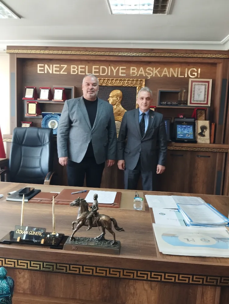 Enez Belediye Başkanı Özkan Günenç